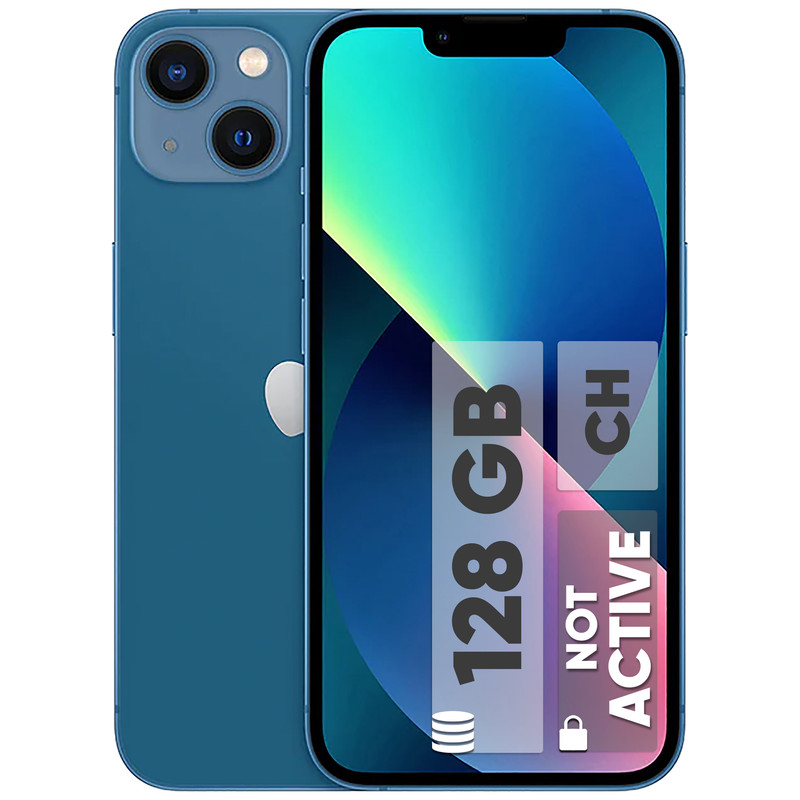 گوشی موبایل اپل مدل iPhone 13 CH دو سیم‌ کارت ظرفیت 128 گیگابایت و رم 4 گیگابایت - نات اکتیو - دموی توسعه دهنده